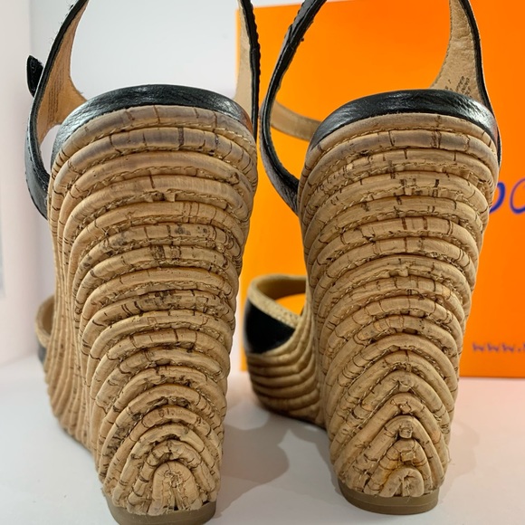 MIZ MOOZ women’s wedge platform sandal SZ 7 - Picture 3 of 9